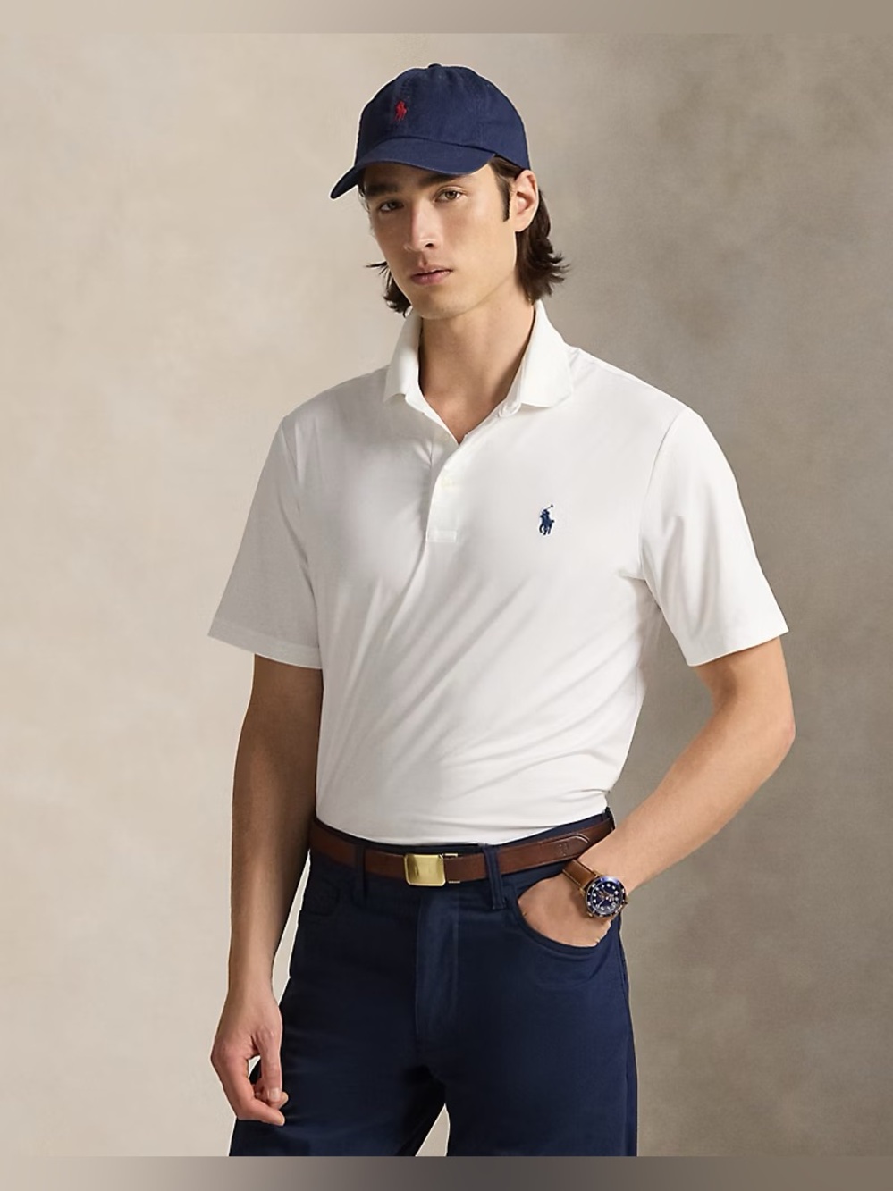 Polo Ralph Lauren Classic Fit White Polo Shirt XL Embroidered Pony Preppy Golf
